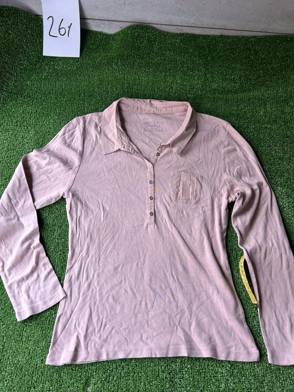 Sweat beige gris caroll taille 44